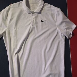 Nike Men's Classic White Polo Shirt